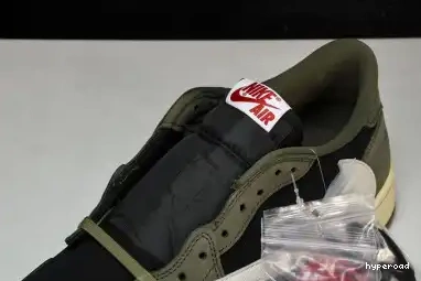 Hyperoad OG 1 Travis OLIVE BLACK Air Low Scott Jordan x 0401